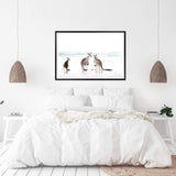 Kangaroos On The Beach-The Paper Tree-animals,Art_Prints,Artwork,australian,Australian animals,australian art,australian landscape,BEACH,boho,coastal,COASTAL ART,Designer,hamptons,kangaroo,kangaroo's,landscape,nature,neutral,premium art print,travel,wall art,Wall_Art,Wall_Art_Prints,white