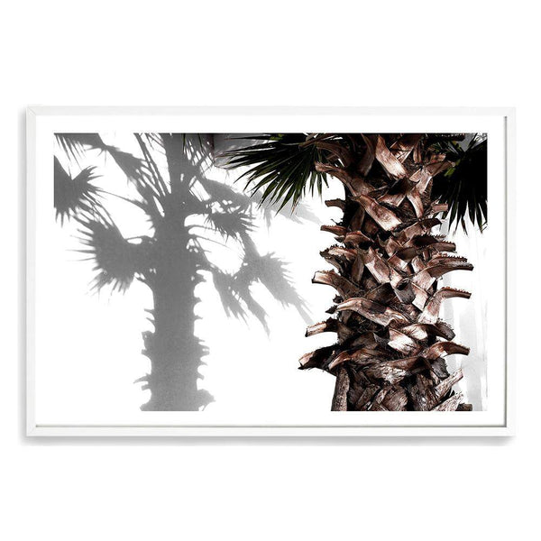 Shaded Palm-The Paper Tree-beach,boho,coastal,hamptons,landscape,minimalist,muted tone,neutral,palm,palm tree,palms,premium art print,scandi,wall art,Wall_Art,Wall_Art_Prints