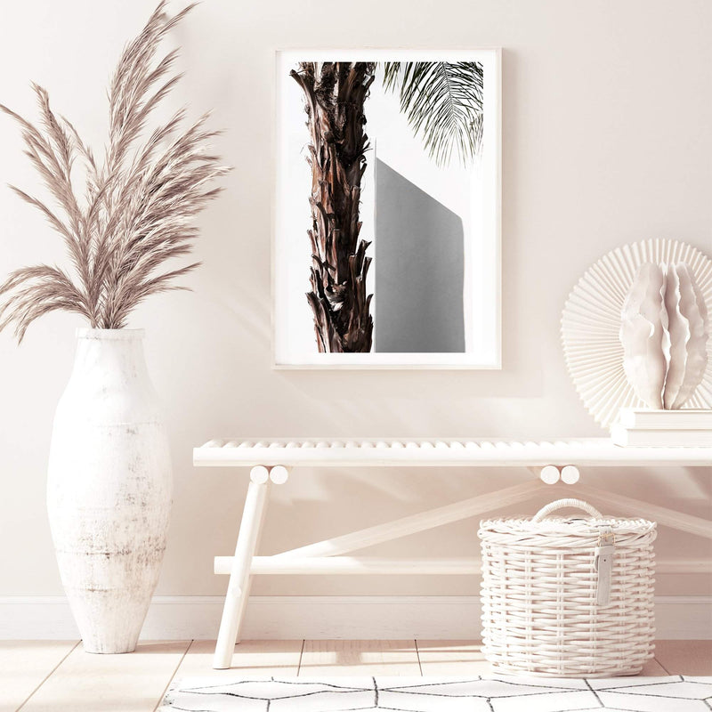 Shaded Palm Tree-The Paper Tree-boho,hamptons,minimalist,neutral,palm,palm frond,palm tree,portrait,premium art print,scandi,tree,wall art,Wall_Art,Wall_Art_Prints,white