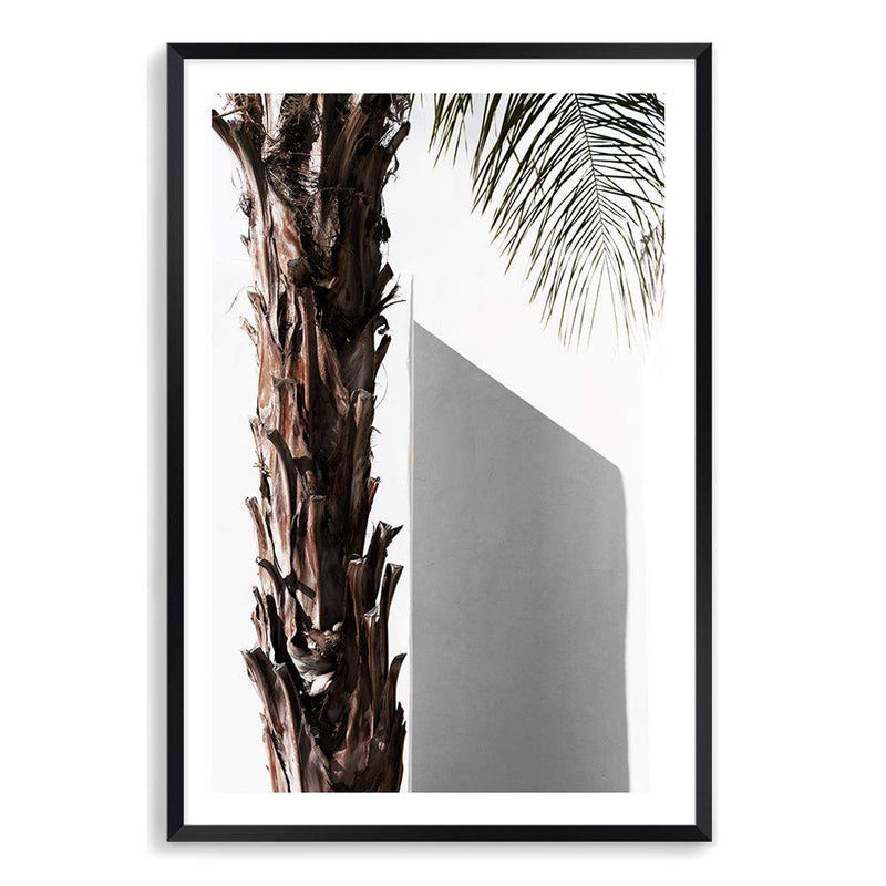 Shaded Palm Tree-The Paper Tree-boho,hamptons,minimalist,neutral,palm,palm frond,palm tree,portrait,premium art print,scandi,tree,wall art,Wall_Art,Wall_Art_Prints,white