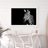 A Zebra's Stipes-The Paper Tree-africa,african,animal,black,black & white,black and white,horse,landscape,minimal,monochrome,premium art print,stripes,wall art,Wall_Art,Wall_Art_Prints,zebra