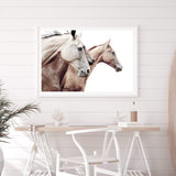 Palomino Horses-The Paper Tree-america,animal,Artwork,australia,beige,boho,cream,fawn,hamptons,horse,horses,landscape,moroccan,morocco,natural,nature,neutral,palomino,premium art print,stallion,tan,wall art,Wall_Art,Wall_Art_Prints,white