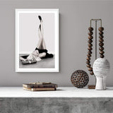 Legs For Days-The Paper Tree-beautiful,black & white,black and white,designer,eclectic,legs,minimalist,neutral,portrait,premium art print,scandi,stockings,trendy,unique,wall art,Wall_Art,Wall_Art_Prints,woman