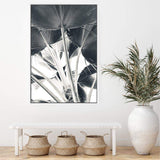 Palm Fronds-The Paper Tree-bismark palm,black & white,blue,boho,botanical,hamptons,leaf,minimalist,monochrome,palm,palm frond,palm tree,portrait,premium art print,scandi,wall art,Wall_Art,Wall_Art_Prints