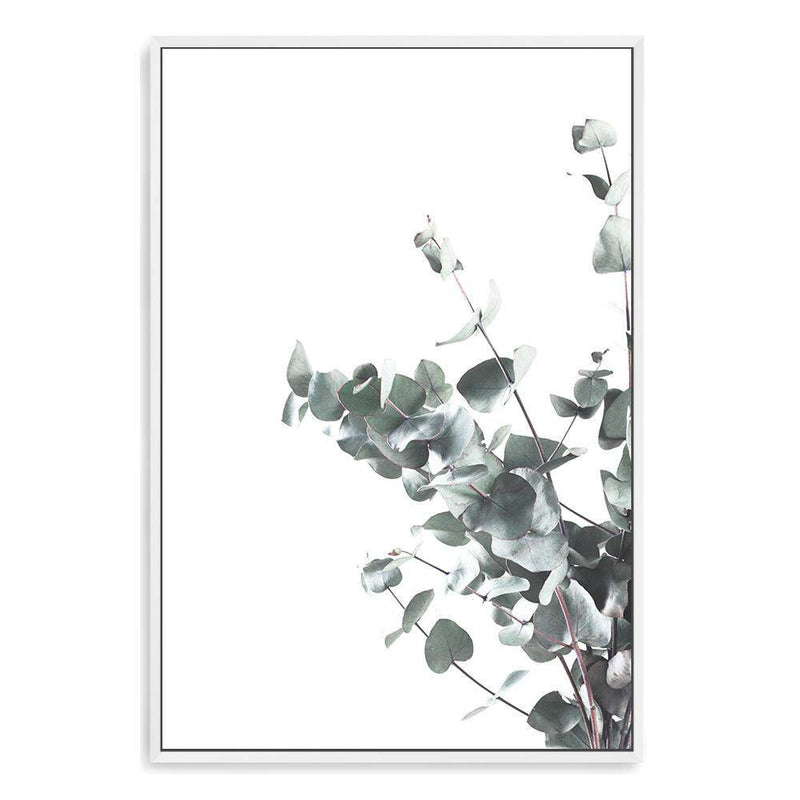 Eucalyptus Leaves II-The Paper Tree-australia,australian,australian native,australiana,botanical,eucalyptus,green,gum,hamptons,leaf,leaves,minimalist,muted tone,native,portrait,premium art print,scandi,wall art,Wall_Art,Wall_Art_Prints,white