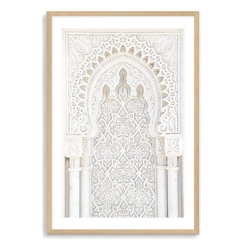 Moroccan Arch-The Paper Tree-Arch,Architecture,boho,door,minimalist,moroccan,moroccan Arch,morocco,neutral,portrait,premium art print,scandi,wall art,Wall_Art,Wall_Art_Prints,white