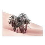 Desert Palms-The Paper Tree-boho,date palm,desert,landscape,moroccan,morocco,nature,orange,palm,palms,pastel,pink,plam trees,premium art print,TAN,wall art,Wall_Art,Wall_Art_Prints