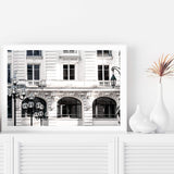 The French Terrace-The Paper Tree-architecture,balcony,building,european,france,french,landscape,minimalist,neutral,paris,premium art print,terrace,wall art,Wall_Art,Wall_Art_Prints