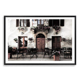 The Italian Cafe-The Paper Tree-architecture,boho,cafe,italian,italy,landscape,neutral,premium art print,romantic,tan,tuscan,tuscany,wall art,Wall_Art,Wall_Art_Prints