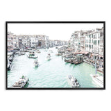 Venice Canals-The Paper Tree-architecture,boat,building,canal,hamptons,italy,landscape,premium art print,travel,venice,wall art,Wall_Art,Wall_Art_Prints,water