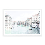 Venice Canals II-The Paper Tree-architecture,boat,building,canal,hamptons,italy,landscape,premium art print,travel,venice,wall art,Wall_Art,Wall_Art_Prints,water