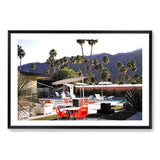 Palm Springs Resort-The Paper Tree-architecture,building,hotel,motel,muted tone,palm,palm springs,palm tree,pool,premium art print,resort,retro,slim Aarons,spa,vintage,wall art,Wall_Art,Wall_Art_Prints