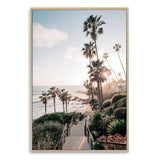 Beach Side Palm Springs-The Paper Tree-beach,blue,california,coast,coastal,coastline,green,hamptons,hotel,mid century,midcentury,motel,palm,palm springs,palm trees,portrait,premium art print,resort,retro,slim aarons,wall art,Wall_Art,Wall_Art_Prints,yellow