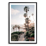 Beach Side Palm Springs-The Paper Tree-beach,blue,california,coast,coastal,coastline,green,hamptons,hotel,mid century,midcentury,motel,palm,palm springs,palm trees,portrait,premium art print,resort,retro,slim aarons,wall art,Wall_Art,Wall_Art_Prints,yellow