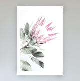 Set of 2 - Pink Protea  & No.2-The Paper Tree-Artwork,Floral,floral print,flower,flower print,flower print sets,flowers,pastel,pastel pink,peonies flower,pink,pink flower,pink protea,pink protea flower,portrait,premium art print,protea,protea artwork,protea flower,protea flowers,protea print,wall art,Wall_Art,Wall_Art_Prints,wild flower,wild flowers