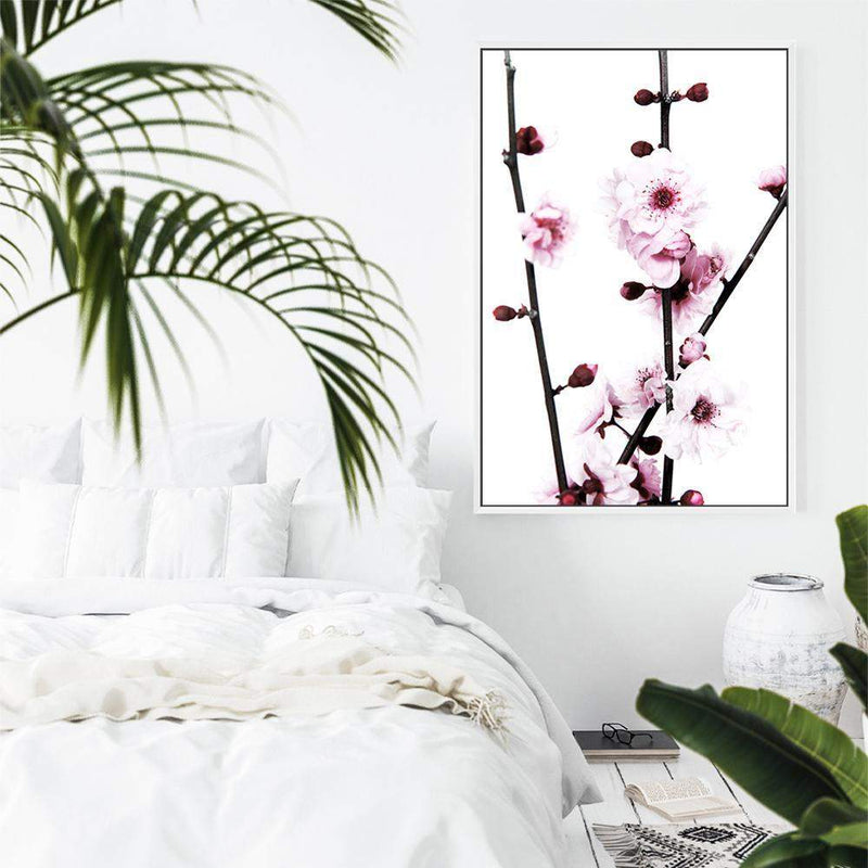 Cherry Blossom-The Paper Tree-bloom,blossom,cherry blossom,floral,flower,pink,portrait,premium art print,wall art,Wall_Art,Wall_Art_Prints