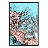 Teal Ocean Rocks III-The Paper Tree-aerial,beach,coast,coastal,hamptons,ocean,portrait,premium art print,rocks,teal,wall art,Wall_Art,Wall_Art_Prints,water