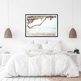 The Beach Side Swing-The Paper Tree-BEACH,boho,botanical,coast,coastal,COASTAL ART,coastline,hamptons,landscape,OCEAN,premium art print,SWING,wall art,Wall_Art,Wall_Art_Prints,WAVES