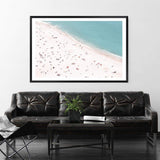 The Beach-The Paper Tree-beach,busy beach,coast,coastal,hamptons,landscape,ocean,premium art print,sand,shore,wall art,Wall_Art,Wall_Art_Prints