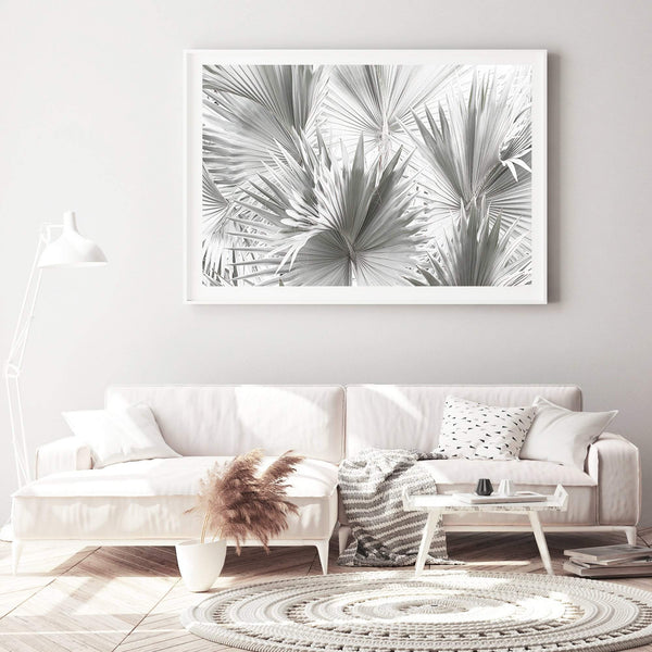 Bismark Palm Fronds-The Paper Tree-bismark,bismark palm,boho,botanical,fronds,hamptons,landscape,leaf,leaves,neutral,palm,palm fronds,palm tree,pastel,premium art print,wall art,Wall_Art,Wall_Art_Prints