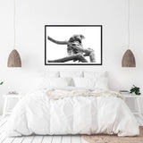 Sleeping Koala II-The Paper Tree-animal,australia,australian,australian native,australiana,black,black & white,hamptons,koala,koala bear,landscape,monochrome,nature,premium art print,wall art,Wall_Art,Wall_Art_Prints