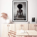 African Beauty-The Paper Tree-africa,african,boho,feature female,female,naked,painted woman,portrait,premium art print,queen,tribal,tribal woman,wall art,Wall_Art,Wall_Art_Prints,woman,women