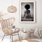 African Beauty-The Paper Tree-africa,african,boho,feature female,female,naked,painted woman,portrait,premium art print,queen,tribal,tribal woman,wall art,Wall_Art,Wall_Art_Prints,woman,women