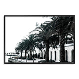 The Embankment-The Paper Tree-architectural,architecture,beatiful building,building,embankment,landscape,montenegro,ocean,palm,palm tree,palms,premium art print,tivat,wall art,Wall_Art,Wall_Art_Prints,water