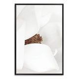 Magnolia-The Paper Tree-boho,floral,flower,hamptons,magnolia,magnolia flower,neutral,petals,portrait,premium art print,wall art,Wall_Art,Wall_Art_Prints,white,white magnolia