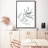 Eucalyptus Gum Leaves-The Paper Tree-australia,australian,australian native,australiana,botanical,eucalyptus,eucalyptus leaves,green,gum,gum leaf,gum leaves,hamptons,leaf,leaves,muted tone,portrait,premium art print,wall art,Wall_Art,Wall_Art_Prints