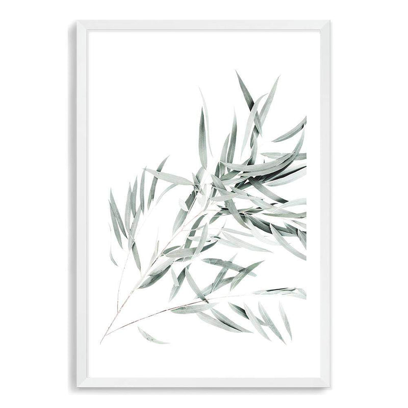 Eucalyptus Gum Leaves-The Paper Tree-australia,australian,australian native,australiana,botanical,eucalyptus,eucalyptus leaves,green,gum,gum leaf,gum leaves,hamptons,leaf,leaves,muted tone,portrait,premium art print,wall art,Wall_Art,Wall_Art_Prints