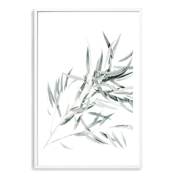 Eucalyptus Gum Leaves-The Paper Tree-australia,australian,australian native,australiana,botanical,eucalyptus,eucalyptus leaves,green,gum,gum leaf,gum leaves,hamptons,leaf,leaves,muted tone,portrait,premium art print,wall art,Wall_Art,Wall_Art_Prints