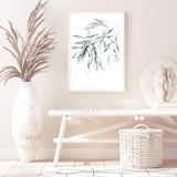 Eucalyptus Gum Leaves II-The Paper Tree-australia,australian,australian native,australiana,botanical,eucalyptus,eucalyptus leaves,green,gum,gum leaf,gum leaves,hamptons,leaf,leaves,muted tone,portrait,premium art print,wall art,Wall_Art,Wall_Art_Prints