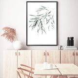 Eucalyptus Gum Leaves II-The Paper Tree-australia,australian,australian native,australiana,botanical,eucalyptus,eucalyptus leaves,green,gum,gum leaf,gum leaves,hamptons,leaf,leaves,muted tone,portrait,premium art print,wall art,Wall_Art,Wall_Art_Prints