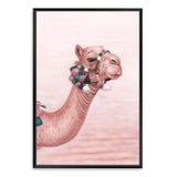 Painted Camel II-The Paper Tree-animal,boho,camel,moroccan,moroccan camel,morocco,orange,painted,painted print,pastel,peach,pink,portrait,premium art print,tan,wall art,Wall_Art,Wall_Art_Prints