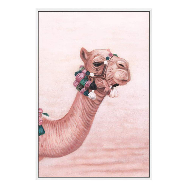 Painted Camel II-The Paper Tree-animal,boho,camel,moroccan,moroccan camel,morocco,orange,painted,painted print,pastel,peach,pink,portrait,premium art print,tan,wall art,Wall_Art,Wall_Art_Prints