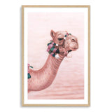 Painted Camel II-The Paper Tree-animal,boho,camel,moroccan,moroccan camel,morocco,orange,painted,painted print,pastel,peach,pink,portrait,premium art print,tan,wall art,Wall_Art,Wall_Art_Prints