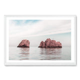 Nes Portes Rocks-The Paper Tree-beach,Greece,landmark,landscape,nes portes rocks,ocean,orange,Paros island,pink,premium art print,rocks,tan,wall art,Wall_Art,Wall_Art_Prints