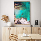 Elafonisi Greece-The Paper Tree-aerial,coast,coastal,crete island,elafonisi,elafonissi,famous beach,greece,ocean,pink,pink beach,pink sand,portrait,premium art print,teal,terquoise,travel,wall art,Wall_Art,Wall_Art_Prints,water