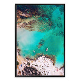 Elafonisi Greece-The Paper Tree-aerial,coast,coastal,crete island,elafonisi,elafonissi,famous beach,greece,ocean,pink,pink beach,pink sand,portrait,premium art print,teal,terquoise,travel,wall art,Wall_Art,Wall_Art_Prints,water