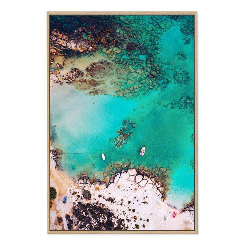 Elafonisi Greece-The Paper Tree-aerial,coast,coastal,crete island,elafonisi,elafonissi,famous beach,greece,ocean,pink,pink beach,pink sand,portrait,premium art print,teal,terquoise,travel,wall art,Wall_Art,Wall_Art_Prints,water