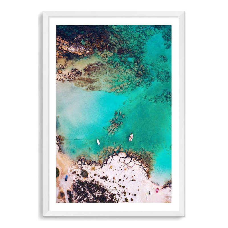 Elafonisi Greece-The Paper Tree-aerial,coast,coastal,crete island,elafonisi,elafonissi,famous beach,greece,ocean,pink,pink beach,pink sand,portrait,premium art print,teal,terquoise,travel,wall art,Wall_Art,Wall_Art_Prints,water