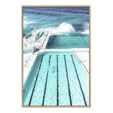 Bondi Ocean Pool-The Paper Tree-australia,australian,australian beach,beach,blue,bondi,bondi beach,bondi pool,coast,coastal,famous,hamptons,ocean,ocean pool,pool,portrait,premium art print,teal,wall art,Wall_Art,Wall_Art_Prints