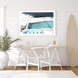 Bondi Beach Ocean Pool-The Paper Tree-australia,australian,australian beach,beach,blue,bondi,bondi beach,bondi pool,coast,coastal,famous,hamptons,landscape,ocean,ocean pool,pool,premium art print,teal,wall art,Wall_Art,Wall_Art_Prints