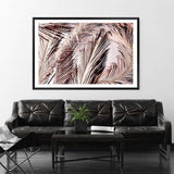 Champagne Palms-The Paper Tree-abstract,boho,botanical,champagne,dried,fronds,landscape,lead,leaves,natural,neutral,palm,palm fronds,palms,premium art print,TAN,wall art,Wall_Art,Wall_Art_Prints,white