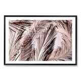 Champagne Palms-The Paper Tree-abstract,boho,botanical,champagne,dried,fronds,landscape,lead,leaves,natural,neutral,palm,palm fronds,palms,premium art print,TAN,wall art,Wall_Art,Wall_Art_Prints,white