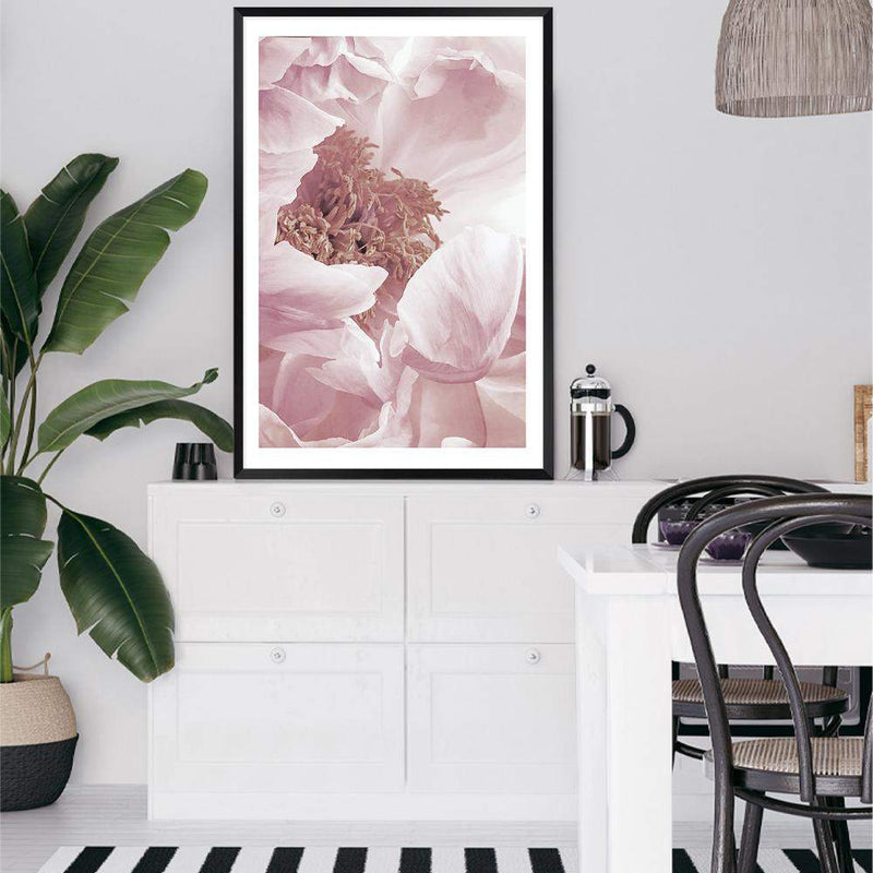 Dusty Pink Peonies Floral-The Paper Tree-dusty pink,feminine,floral,flower,france,muted tone,peonies,peony,petals,pink,pink peony,portrait,premium art print,wall art,Wall_Art,Wall_Art_Prints