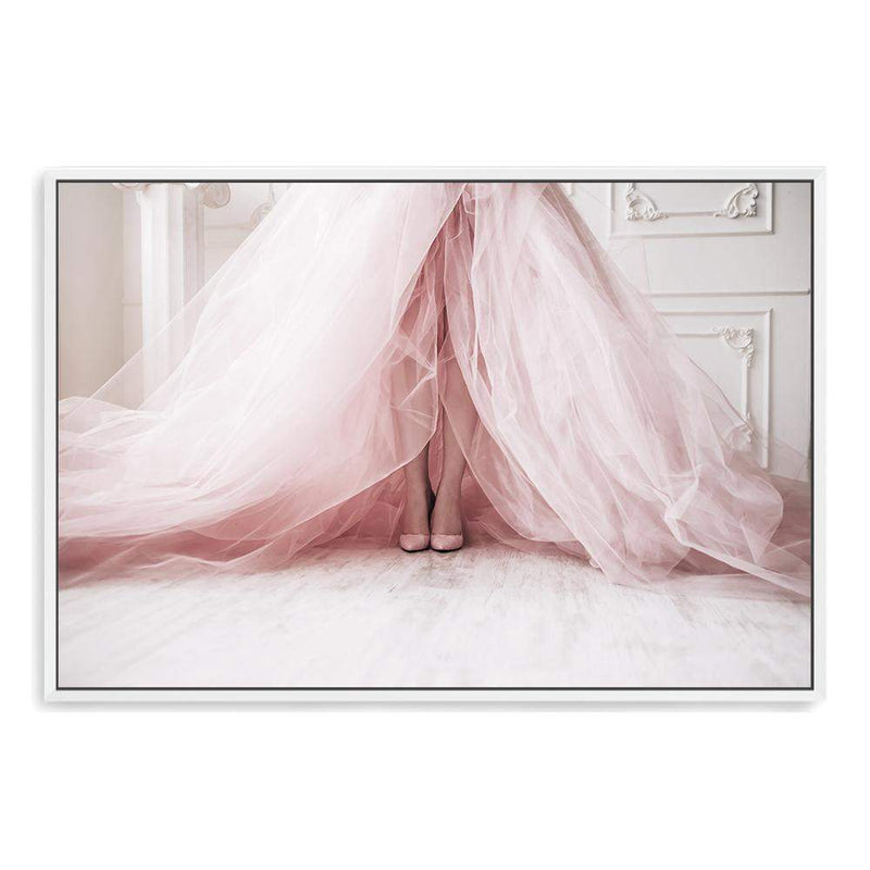 Pink Dress-The Paper Tree-dersigner,design,dress,fashion,feminine,landscape,pink,premium art print,shoes,wall art,Wall_Art,Wall_Art_Prints