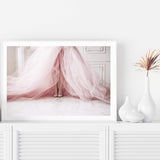 Pink Dress-The Paper Tree-dersigner,design,dress,fashion,feminine,landscape,pink,premium art print,shoes,wall art,Wall_Art,Wall_Art_Prints