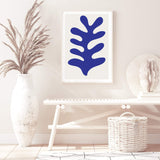 Blue Organic Shape-The Paper Tree-abstract,blue,hamptons,henri matisse,Matisse,modern,nu bleu,organic shape,portrait,premium art print,shape,wall art,Wall_Art,Wall_Art_Prints